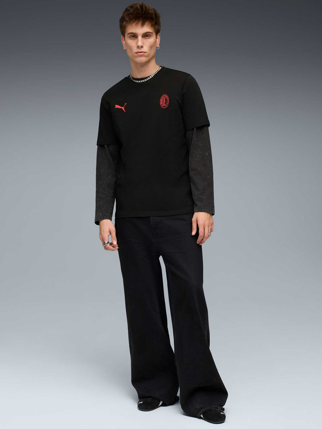 PUMA Тениска ACM FtblESS Tee