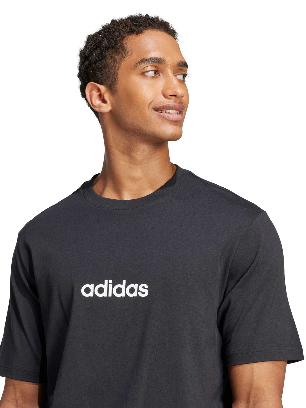 ADIDAS SPORTSWEAR Тениска Essentials Linear Single Jersey Tee