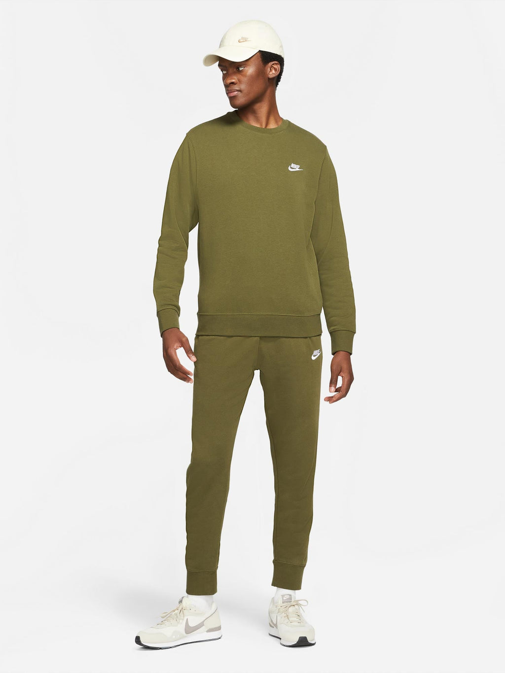 NIKE Блуза M CLUB CRW FT