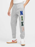 NIKE Спортно долнище M NK CLUB BB CF PANT LTTRS