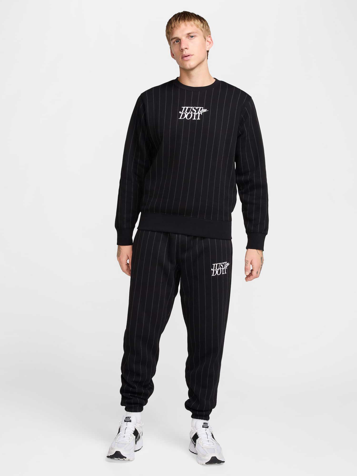 NIKE Спортно долнище M NK CLUB BB CUFF PANT JDI AOP