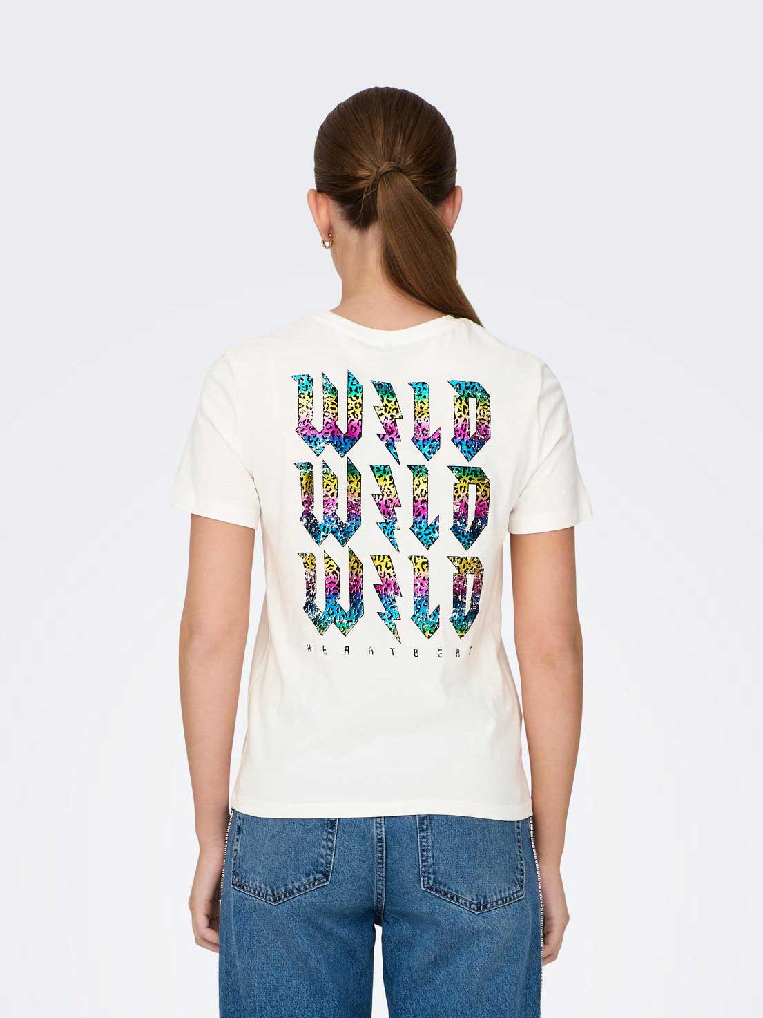 ONLY Тениска ONLKANDY LIFE REG S/S LIGHTNING BOX JRS