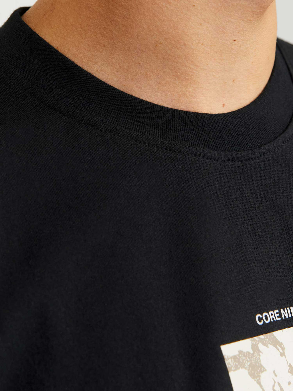 JACK & JONES Тениска JCOTARMAC CAMO FRONT TEE SS CREW NECK LN