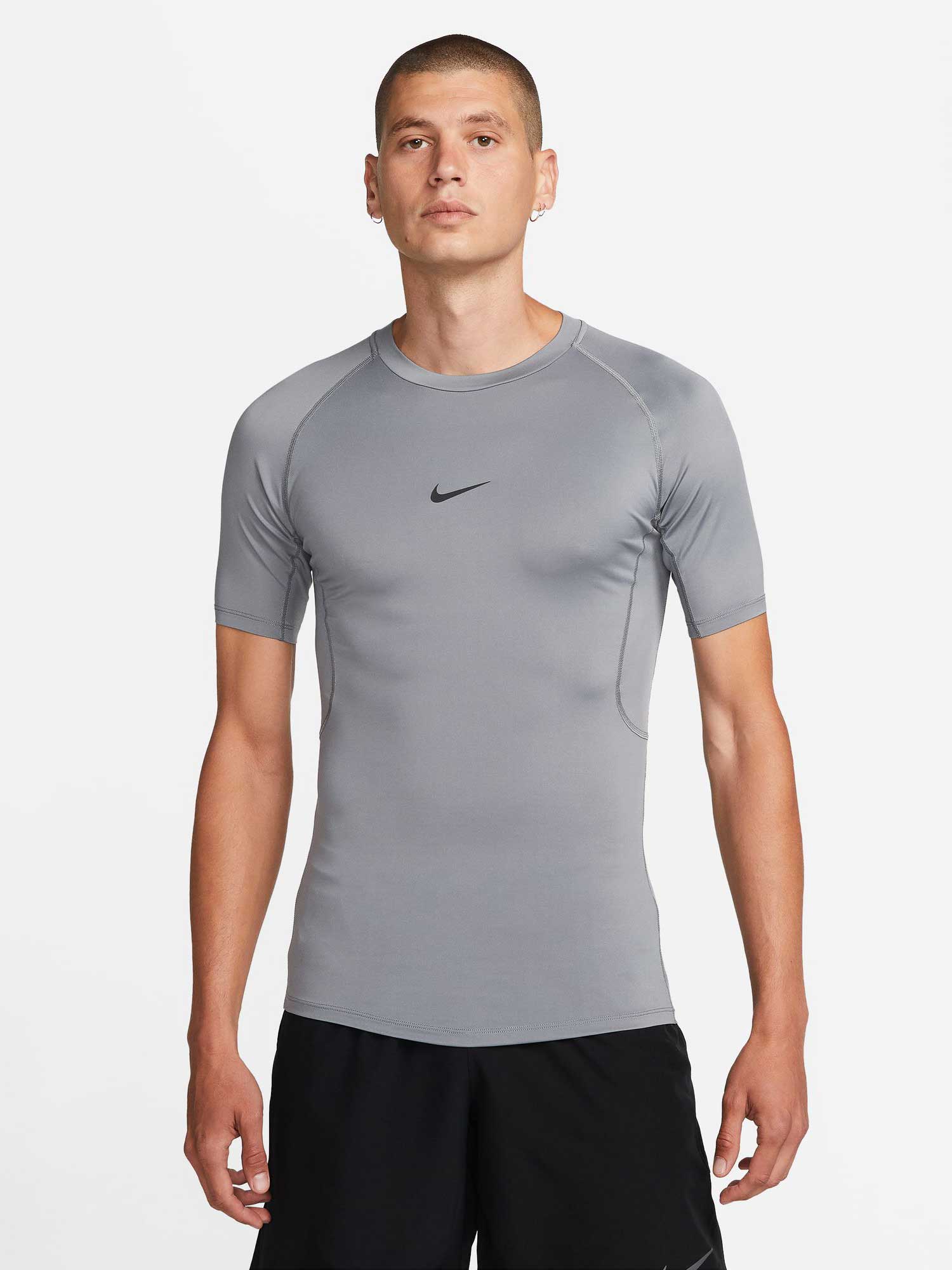 NIKE Тениска M NP DF TIGHT TOP SS