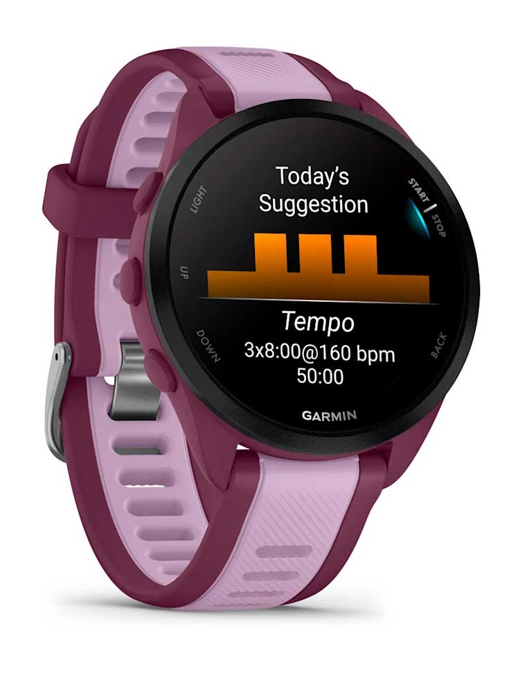 GARMIN GPS Смарт часовник за бягане Forerunner 165 Music