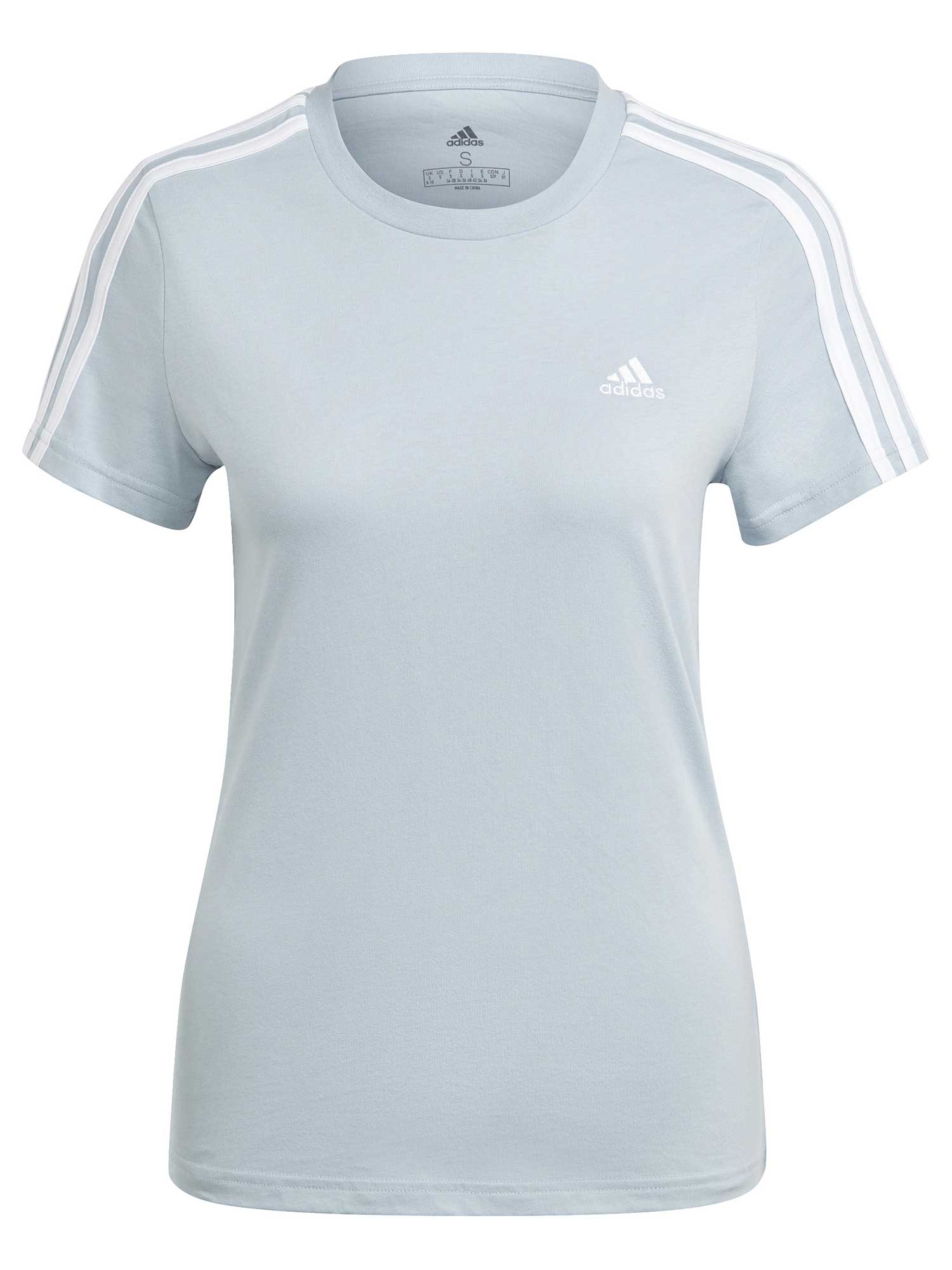 ADIDAS SPORTSWEAR Тениска Essentials Slim 3-Stripes T-Shirt