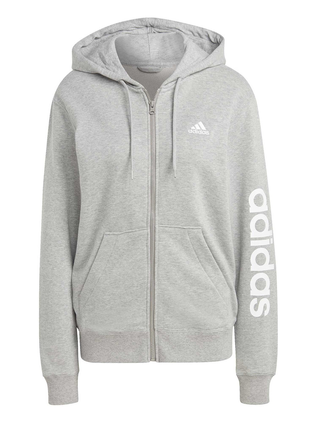 ADIDAS SPORTSWEAR Суитшърт Essentials Linear Full-Zip French Terry