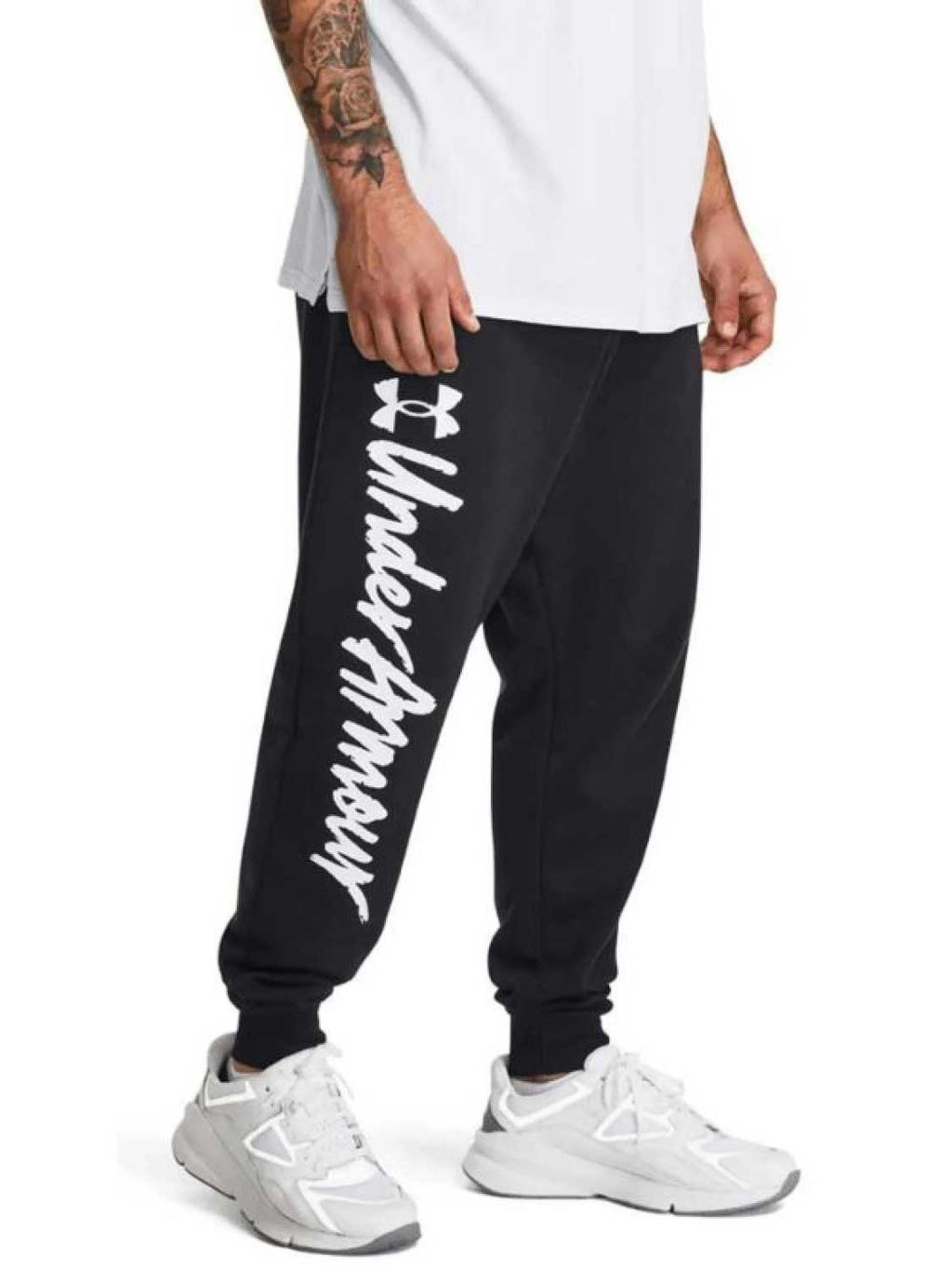 UNDER ARMOUR Спортно долнище Rival Fleece Graphic Jgrs