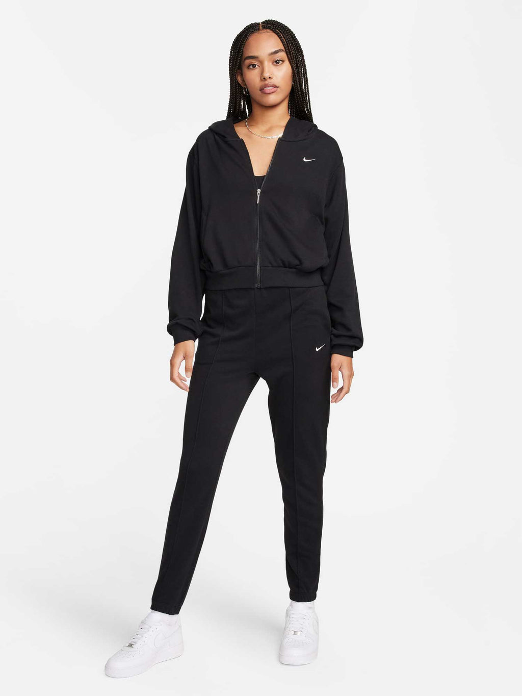 NIKE Суитшърт W NSW NK CHLL FT FZ HDY