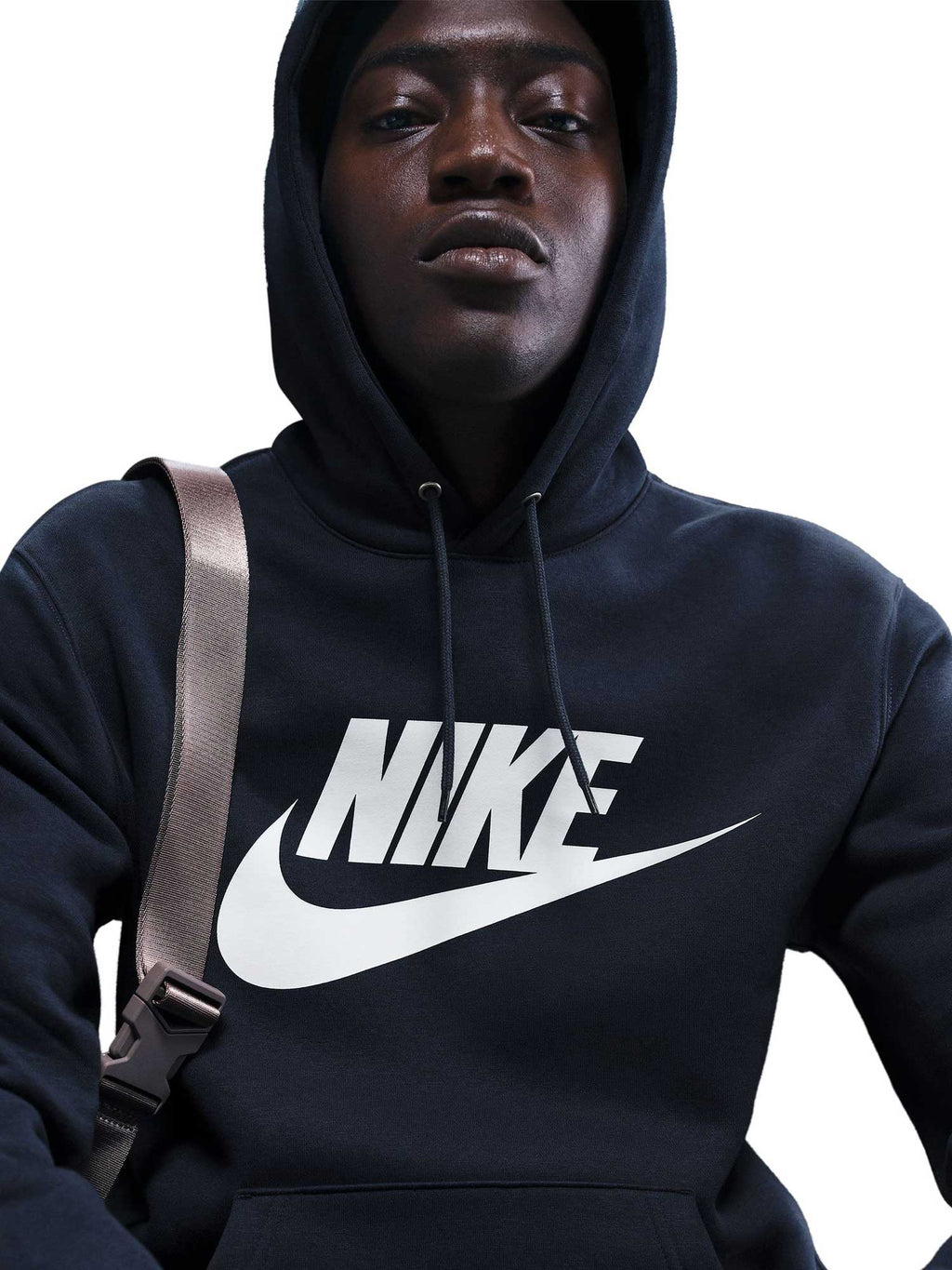 NIKE Суитшърт M NK CLUB BB PO GFX HOODIE