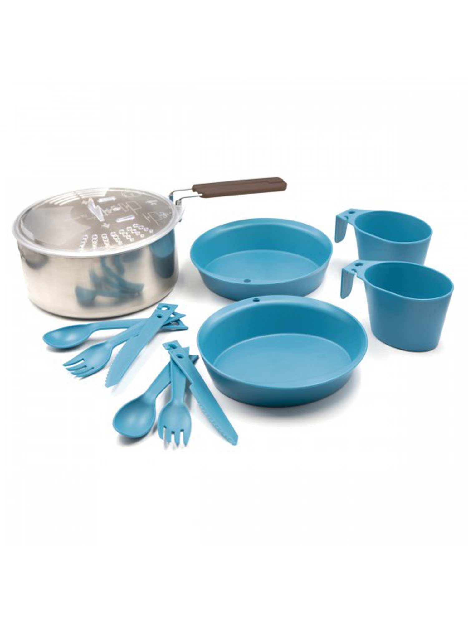 LAKEN Двоен готварски к-т Stainless steel