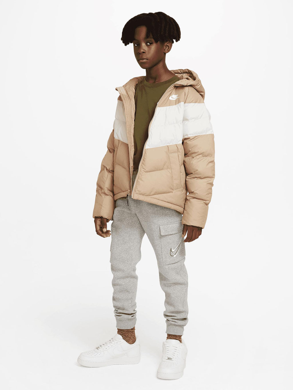 NIKE Спортно долнище B SOS FLC CARGO BB