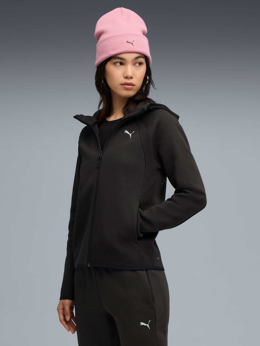 PUMA Суитшърт EVOSTRIPE Full-Zip Hoodie DK