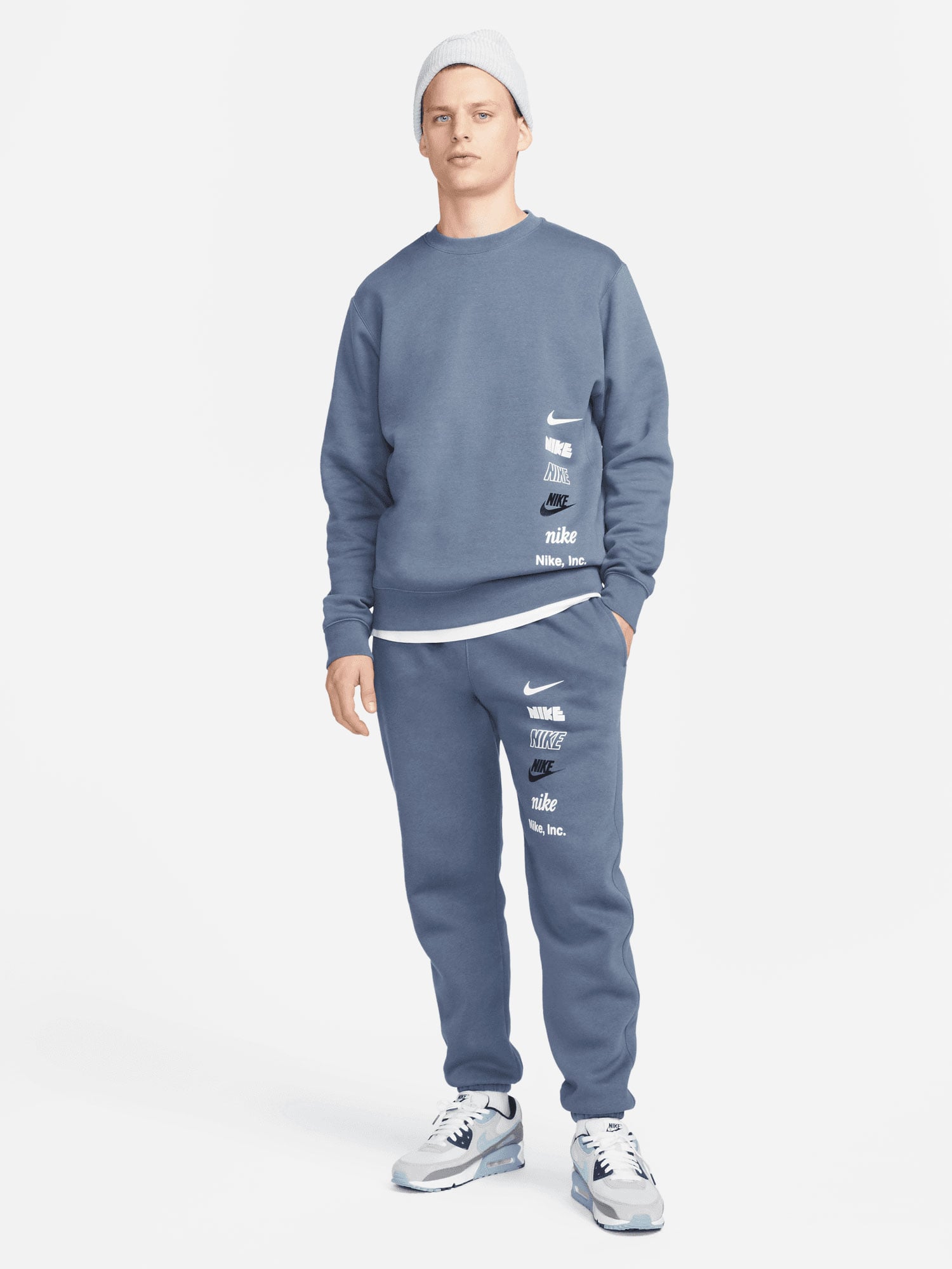 NIKE Спортно долнище M NK CLUB+ BB CF MLOGO