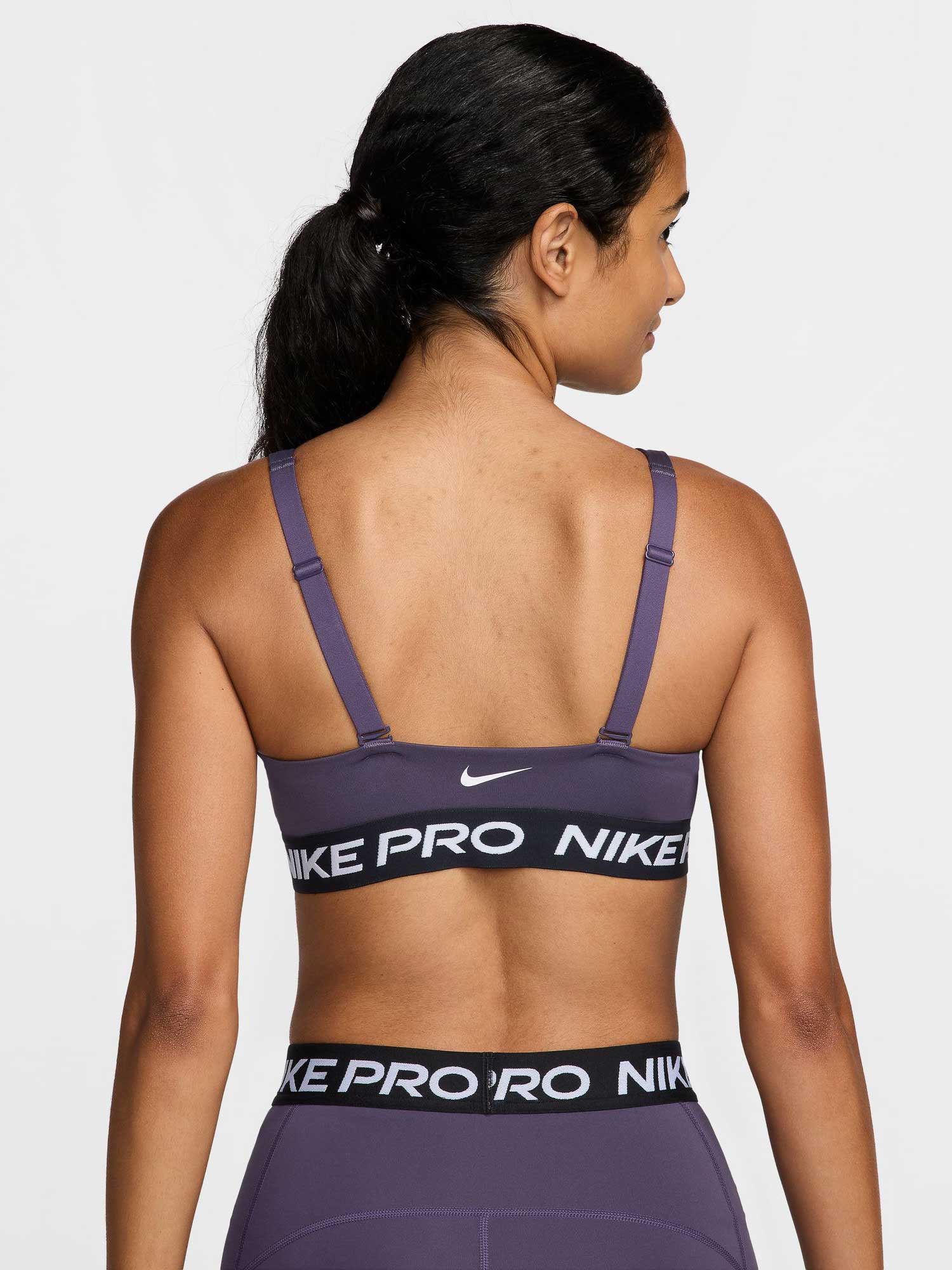 NIKE Спортен сутиен W NP INDY PLUNGE BRA SW