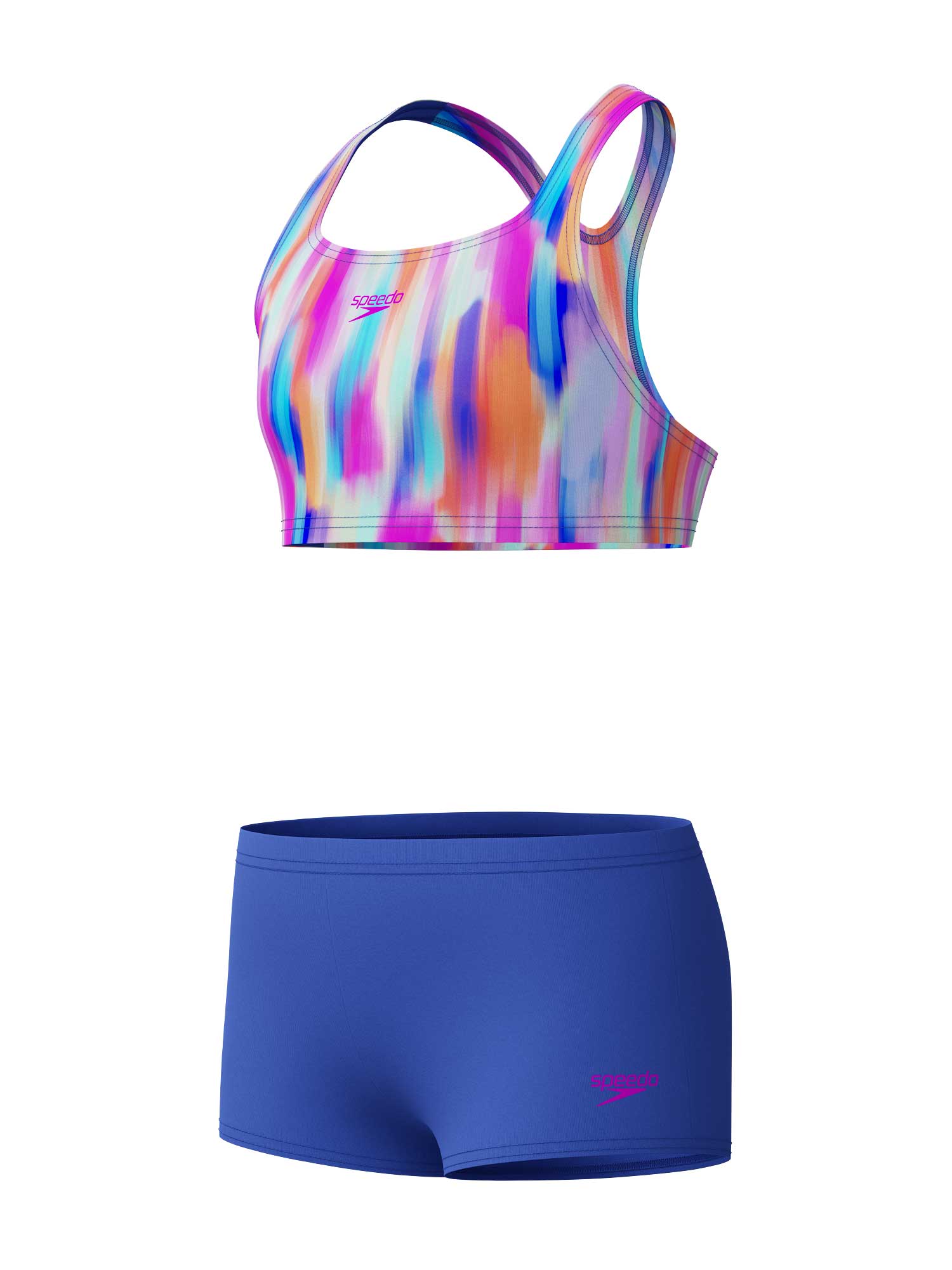 SPEEDO Бански 2 части GIRLS ALLOVER BOYLEG SHORT