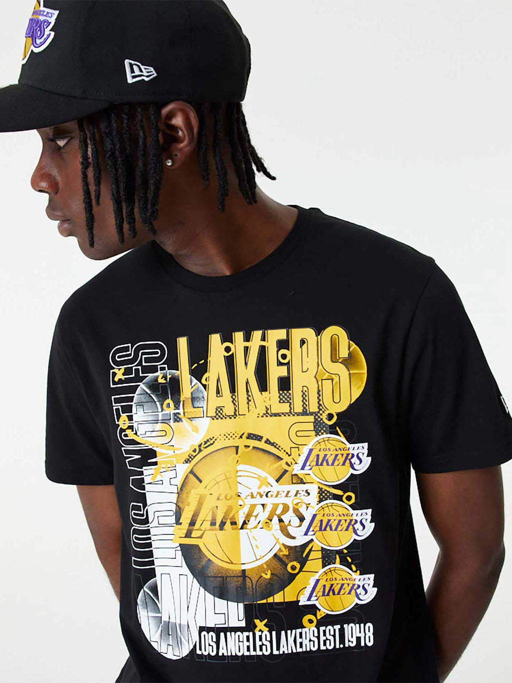 NEW ERA Тениска NBA LOS LAKERS
