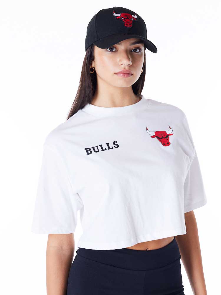 NEW ERA Тениска Z.NBA TEAM LOGO CROP TEE CHIBUL