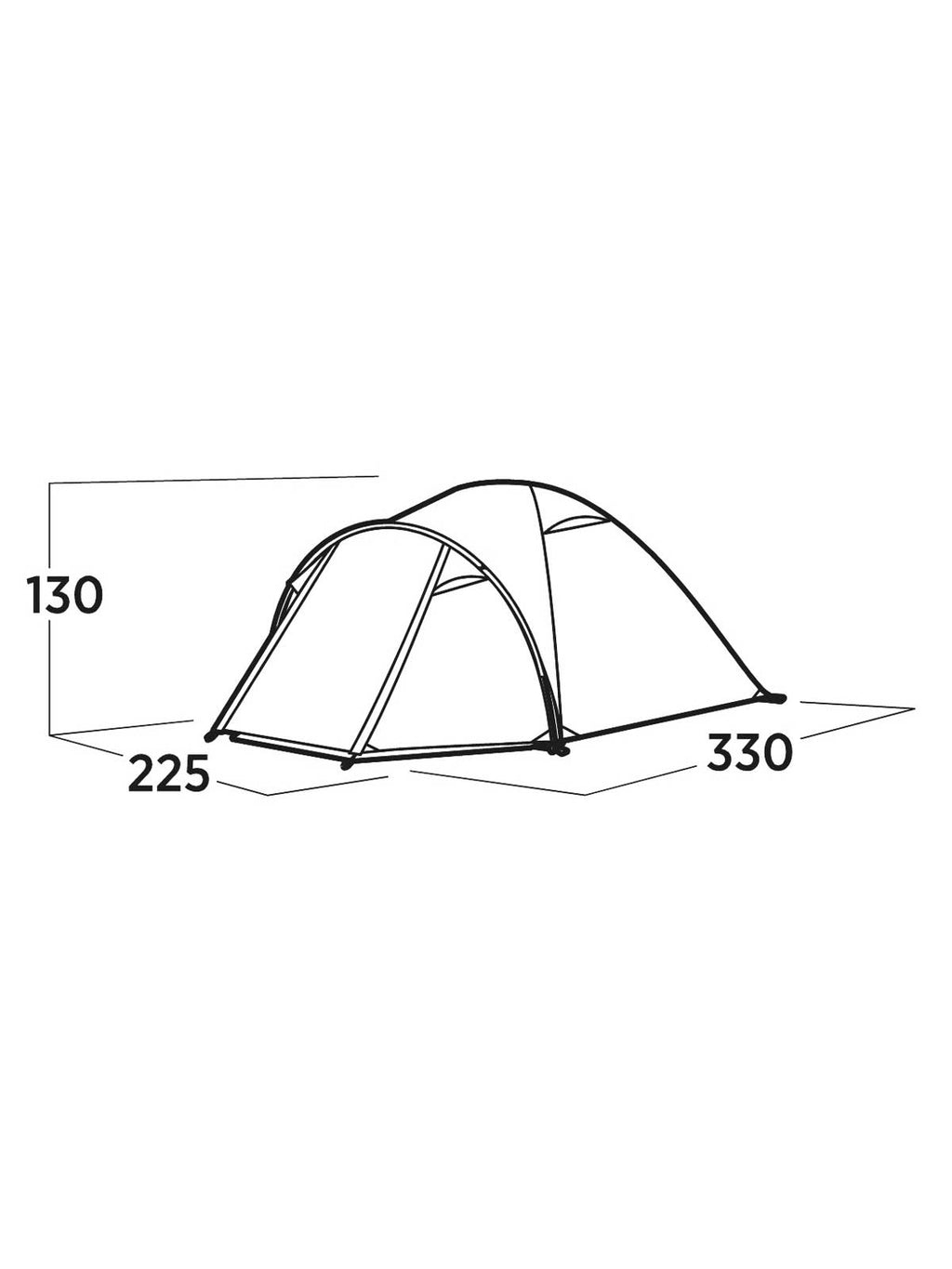 EASY CAMP Четириместна палатка Setesdal 4
