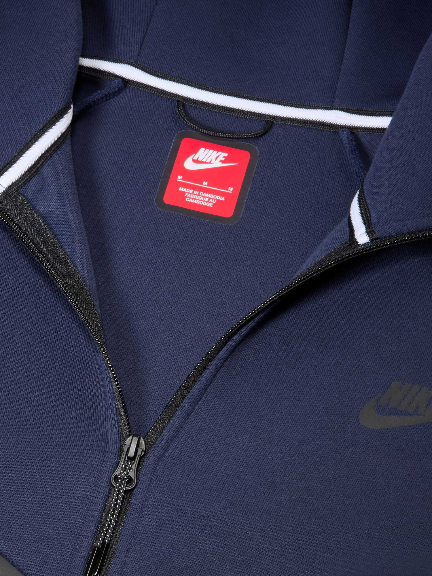 NIKE Суитшърт M NK TCH FLC FZ WR HOODIE