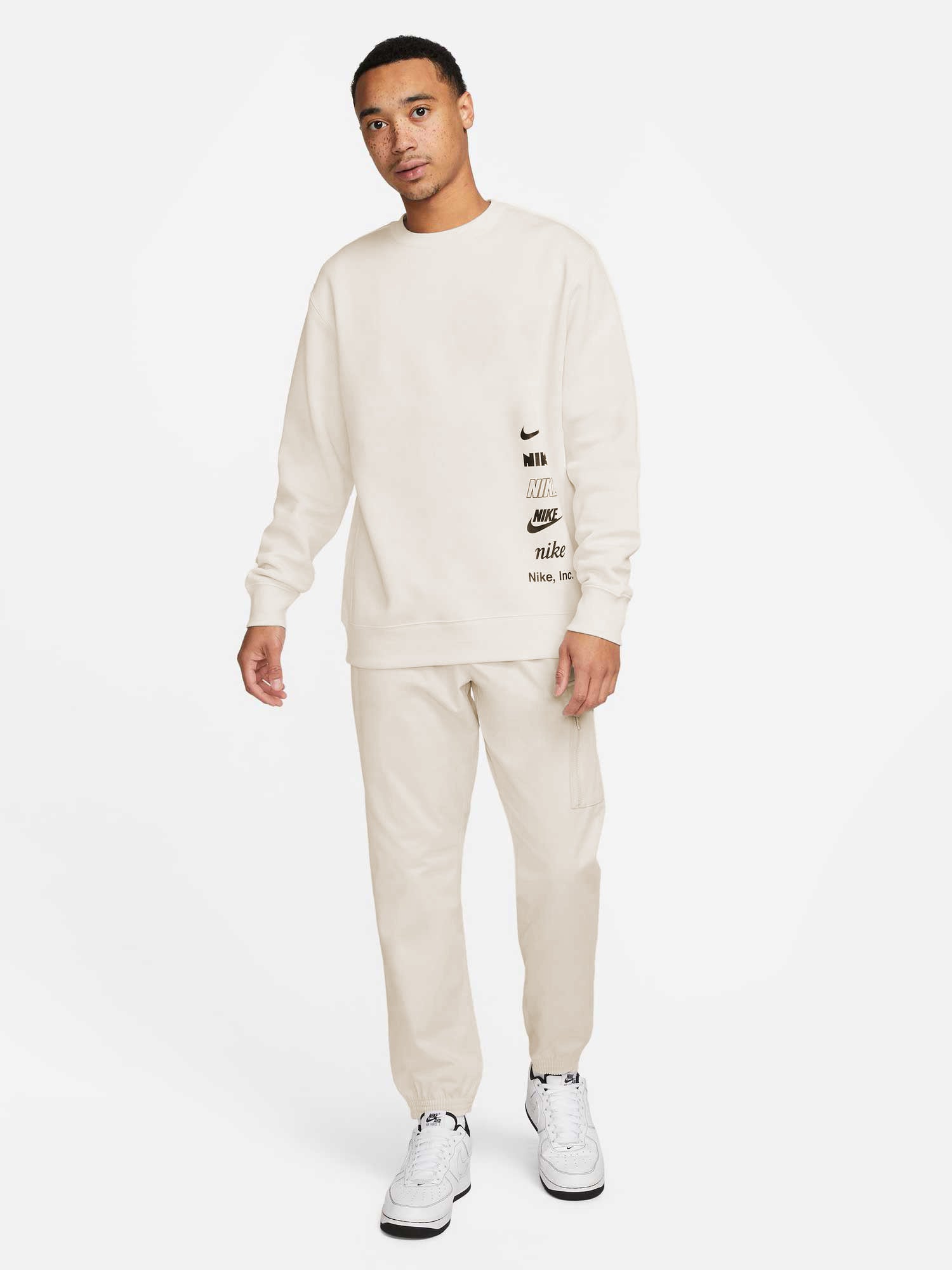 NIKE Блуза M NK CLUB + BB CREW MLOGO