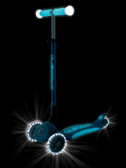 GLOBBER Тротинетка ELITE GLOW LIGHTS