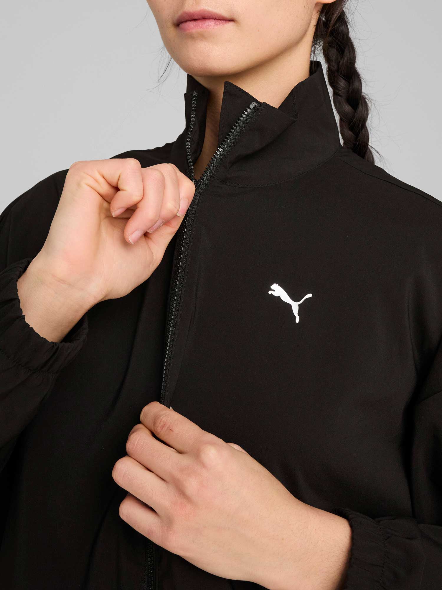 PUMA Спортно горнище LACE WOVEN JACKET