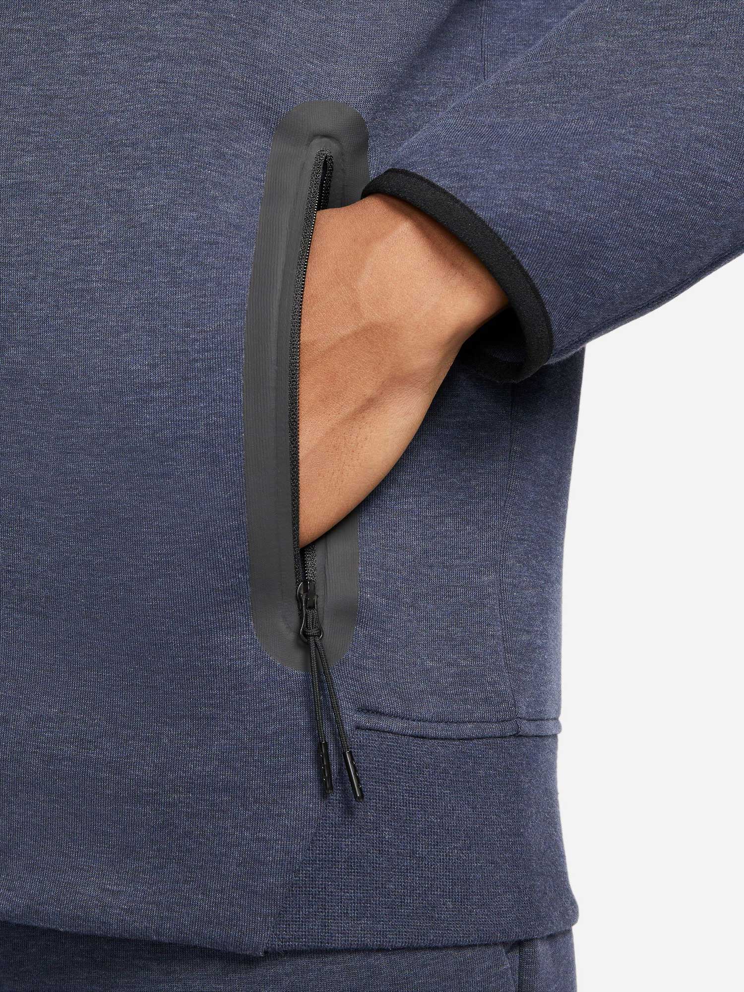 NIKE Суитшърт M NK TCH FLC FZ WR HOODIE