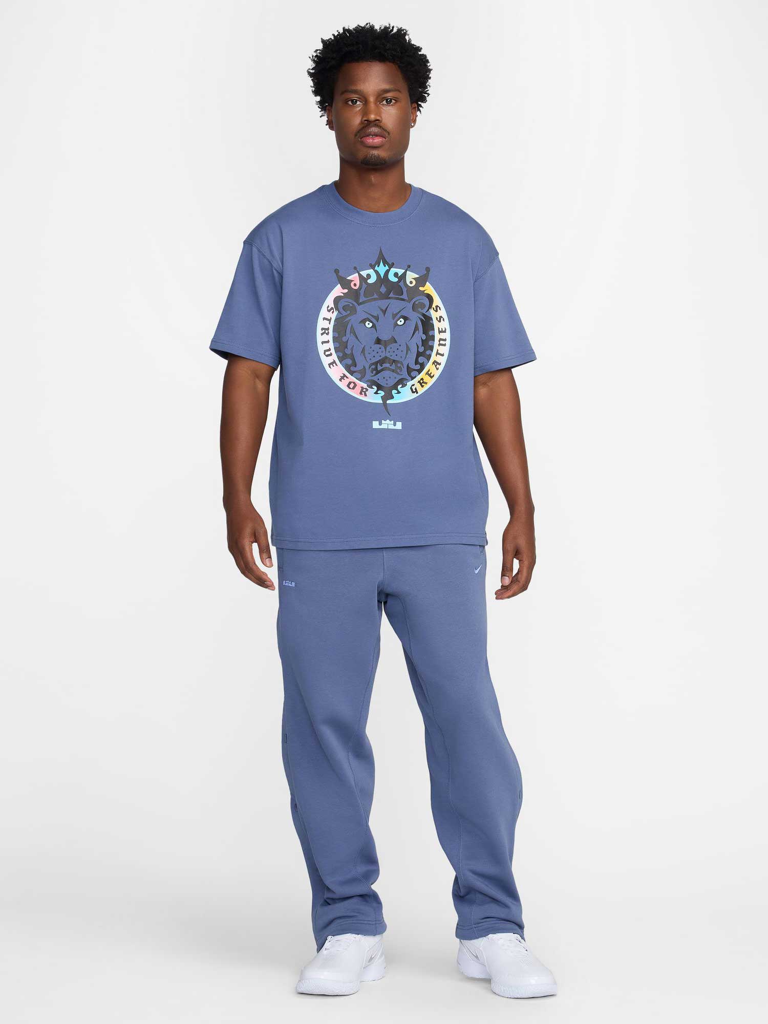 NIKE Тениска LEBRON M NK TEE M90 SP25