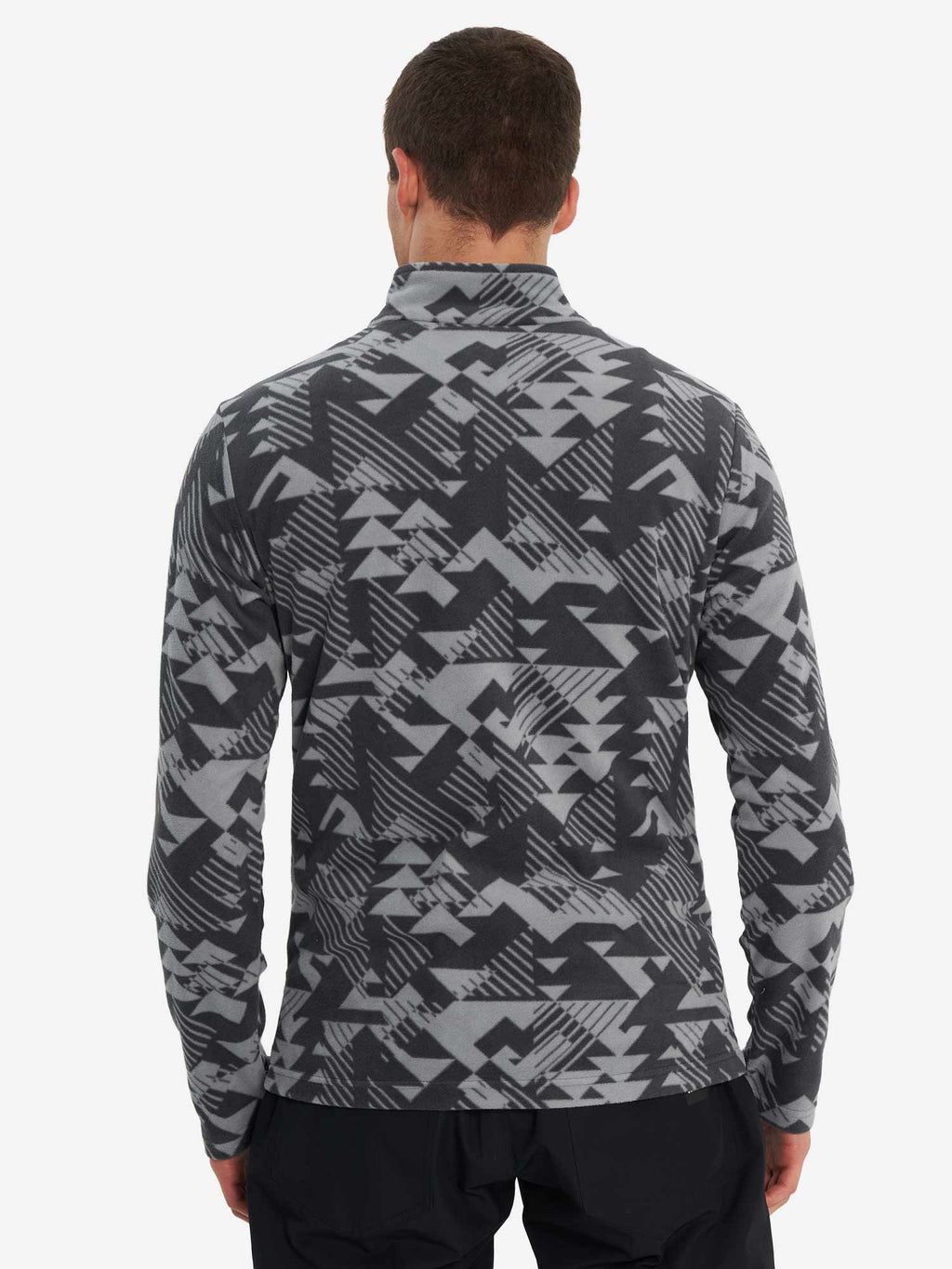 GLISSADE Полар Printed Men's H/Z Fleece