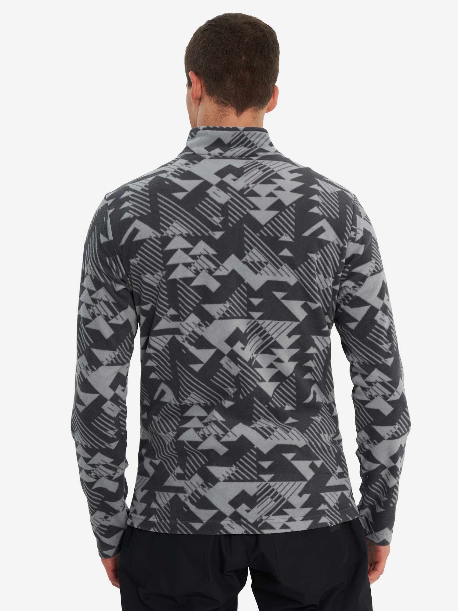 GLISSADE Полар Printed Men's H/Z Fleece