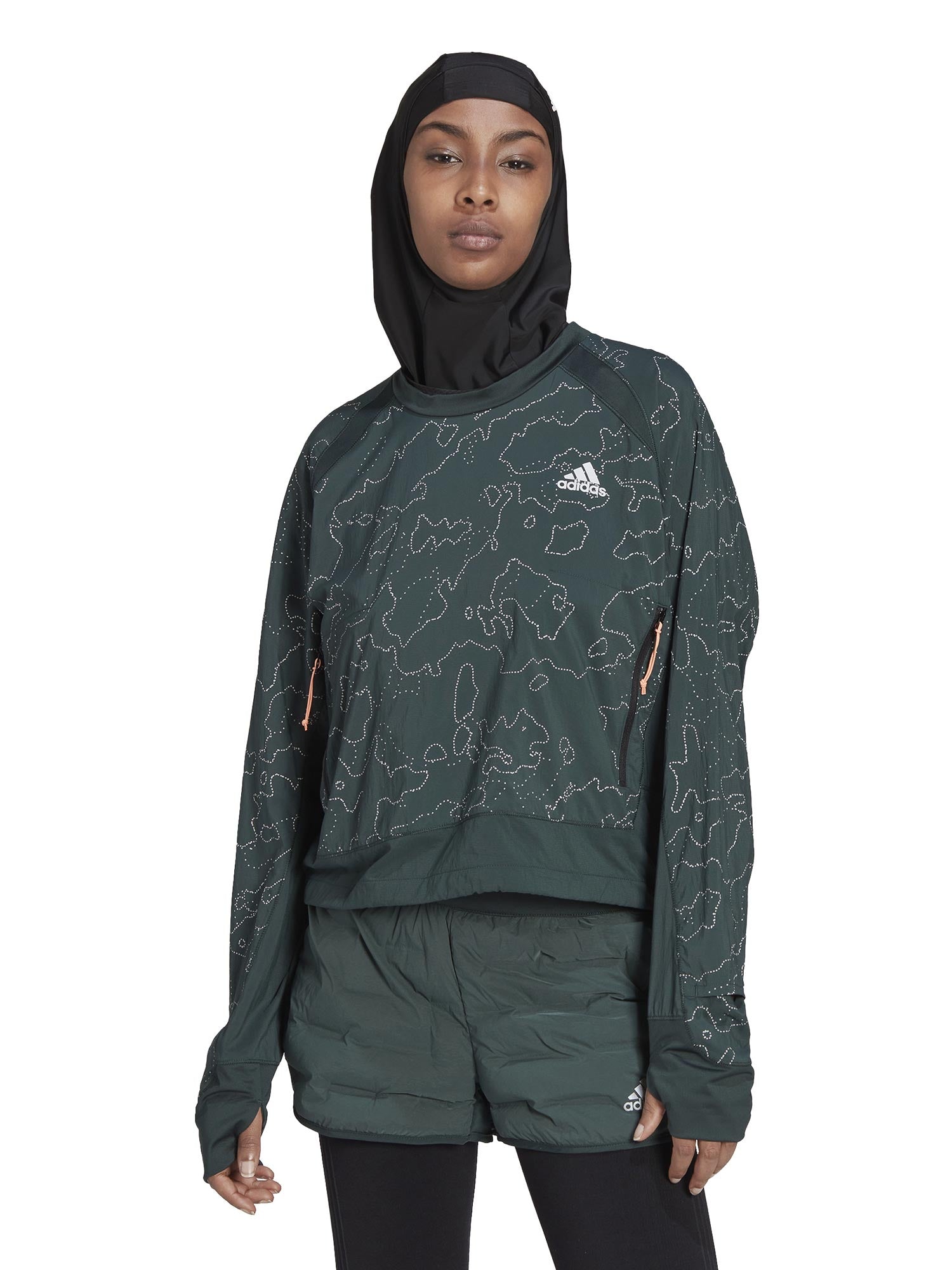 ADIDAS PERFORMANCE Блуза X-City Running Crewneck