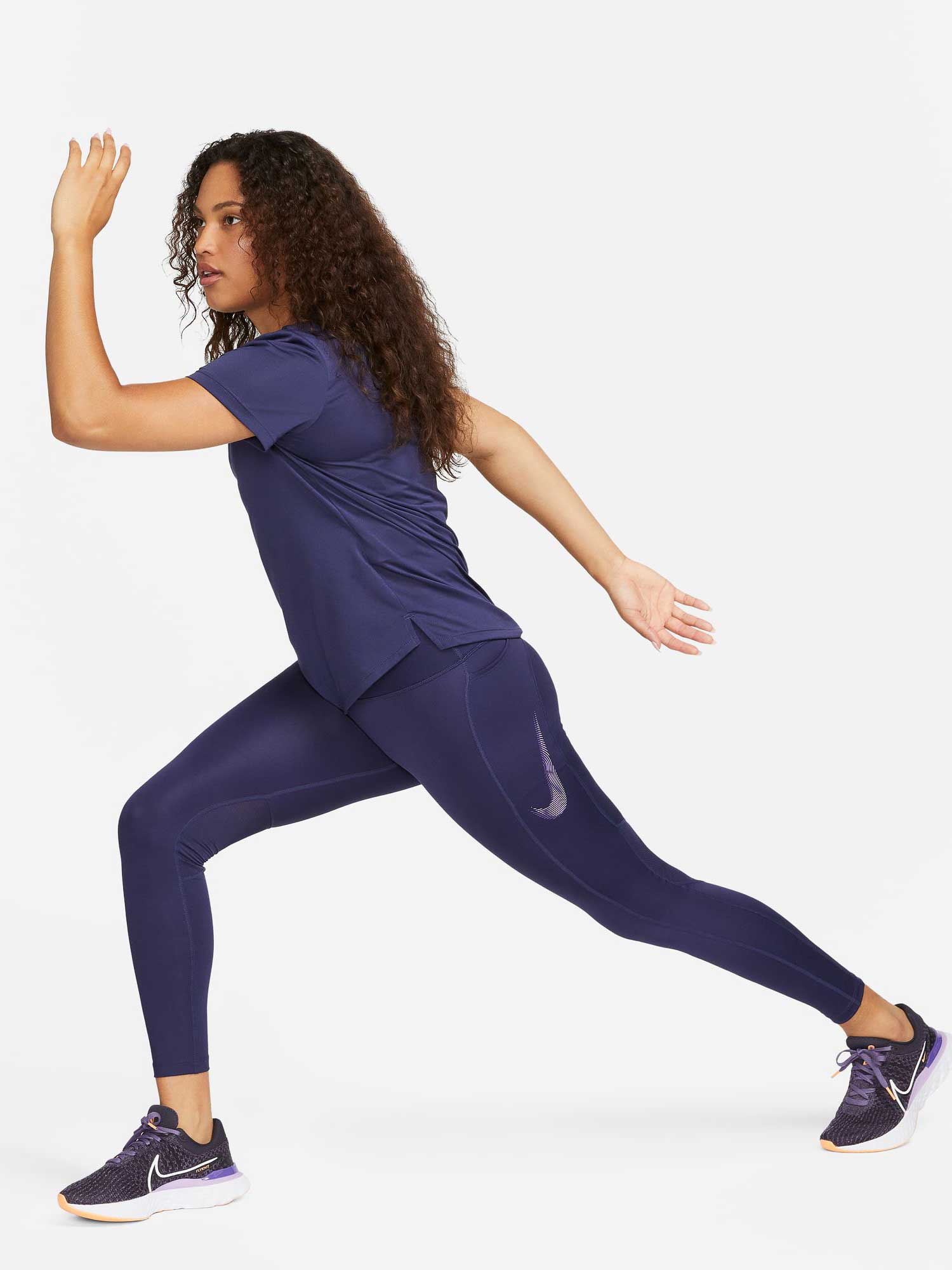 NIKE Клин W NK DF FST MR 7/8 TGHT SW HBR