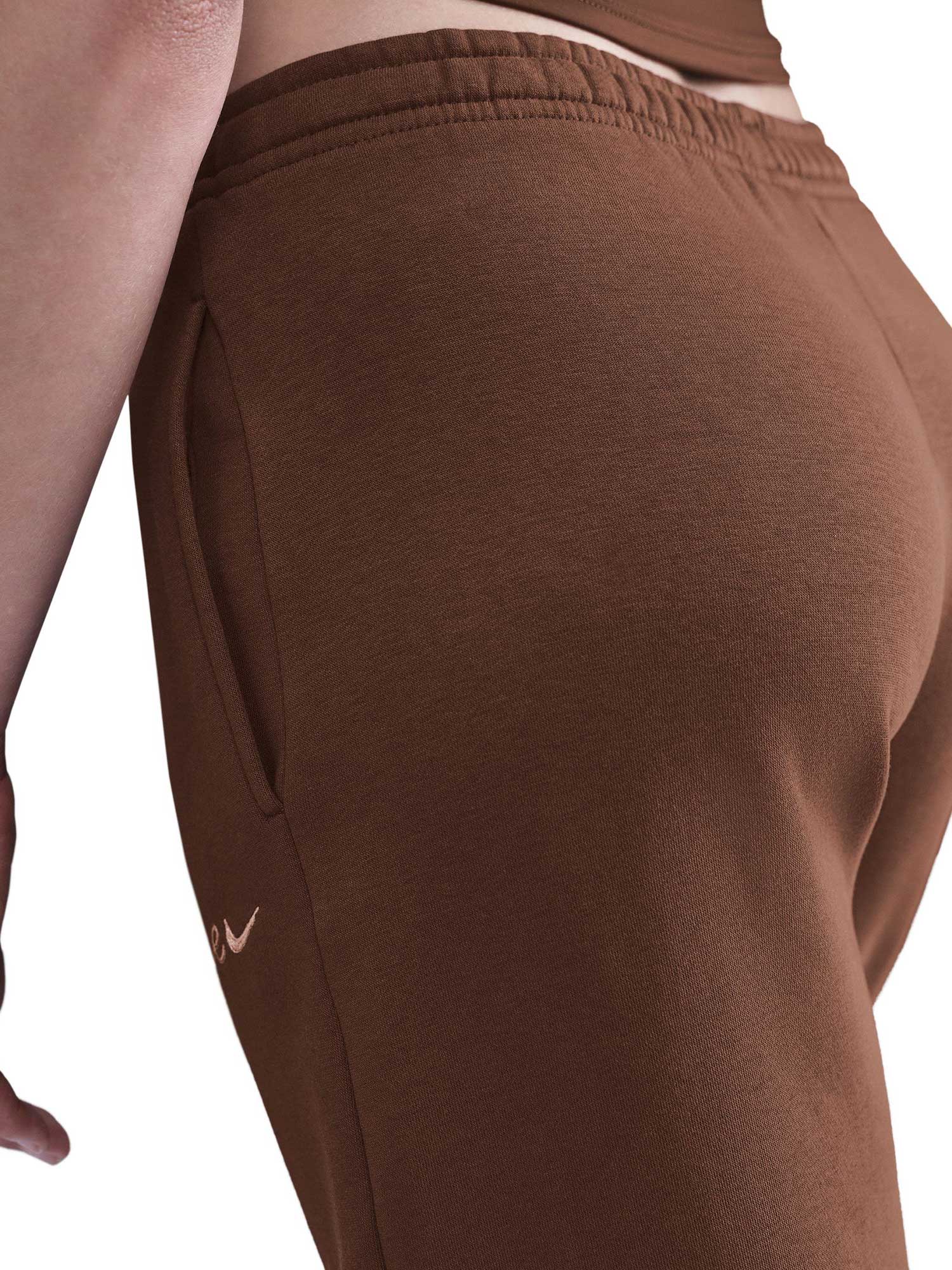 NIKE Спортно долнище W NSW PHNX FLC STRGHT LEG PNT