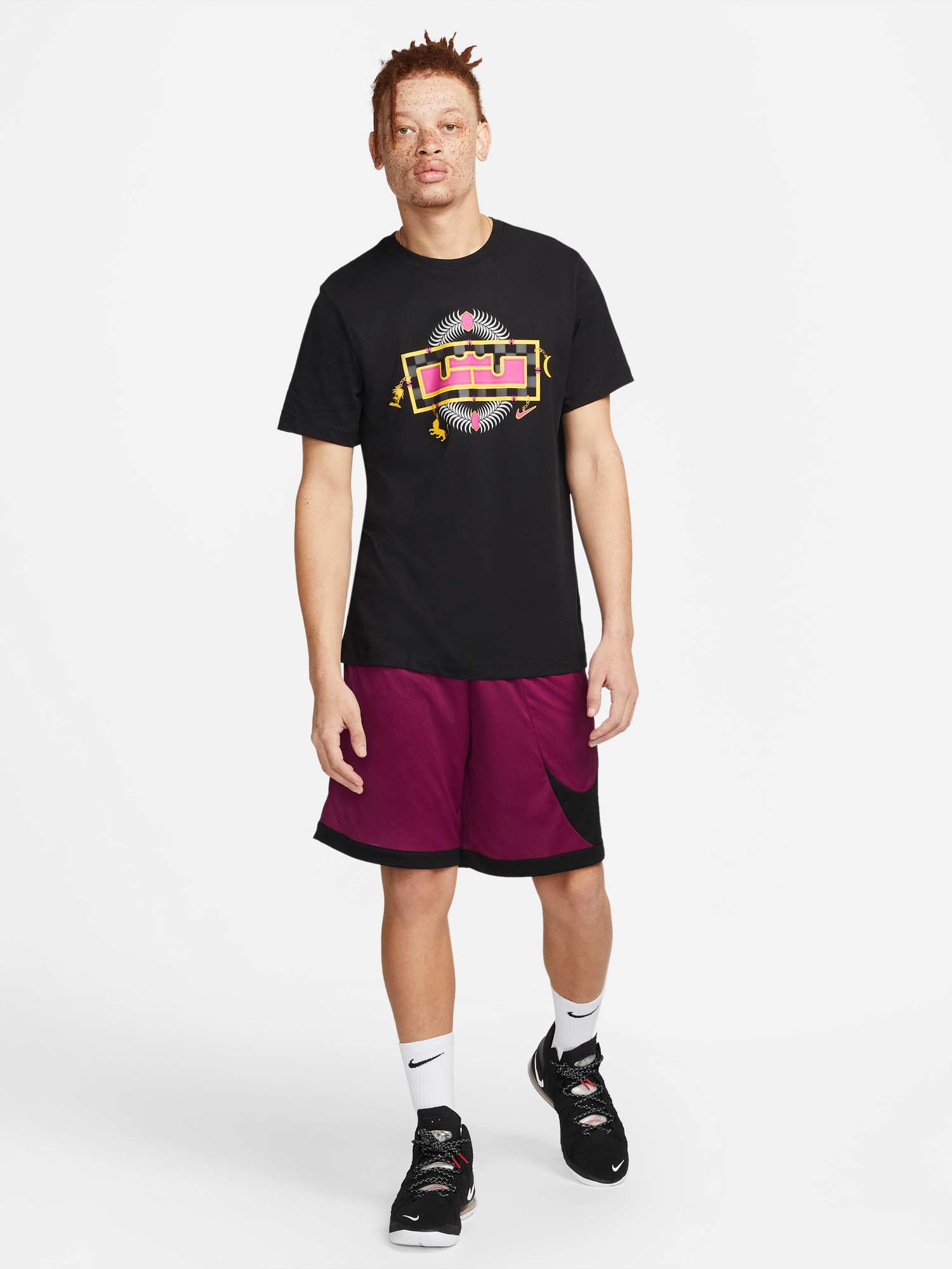 NIKE Тениска LEBRON M DF CROWN SS