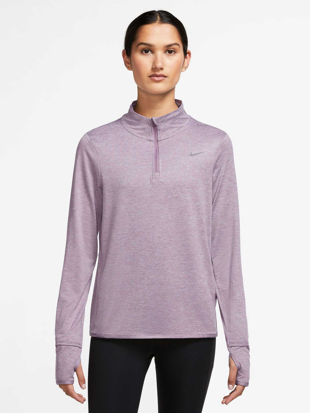 NIKE Блуза W NK SWIFT ELMNT DF UV HZ TOP