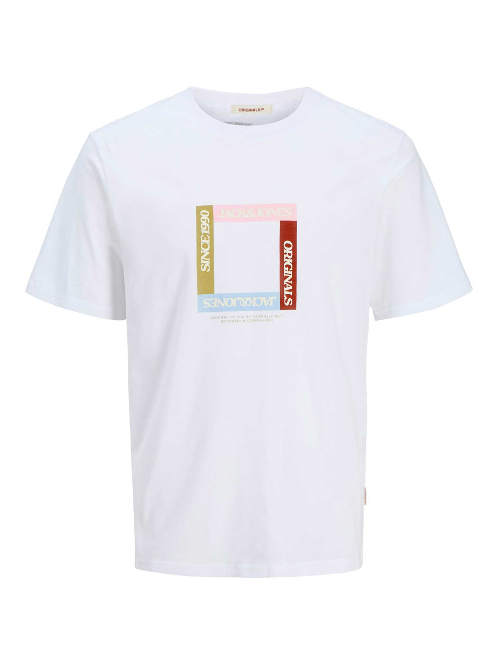 JACK & JONES Тениска JORTAVIRA BRANDING TEE SS CREW NECK