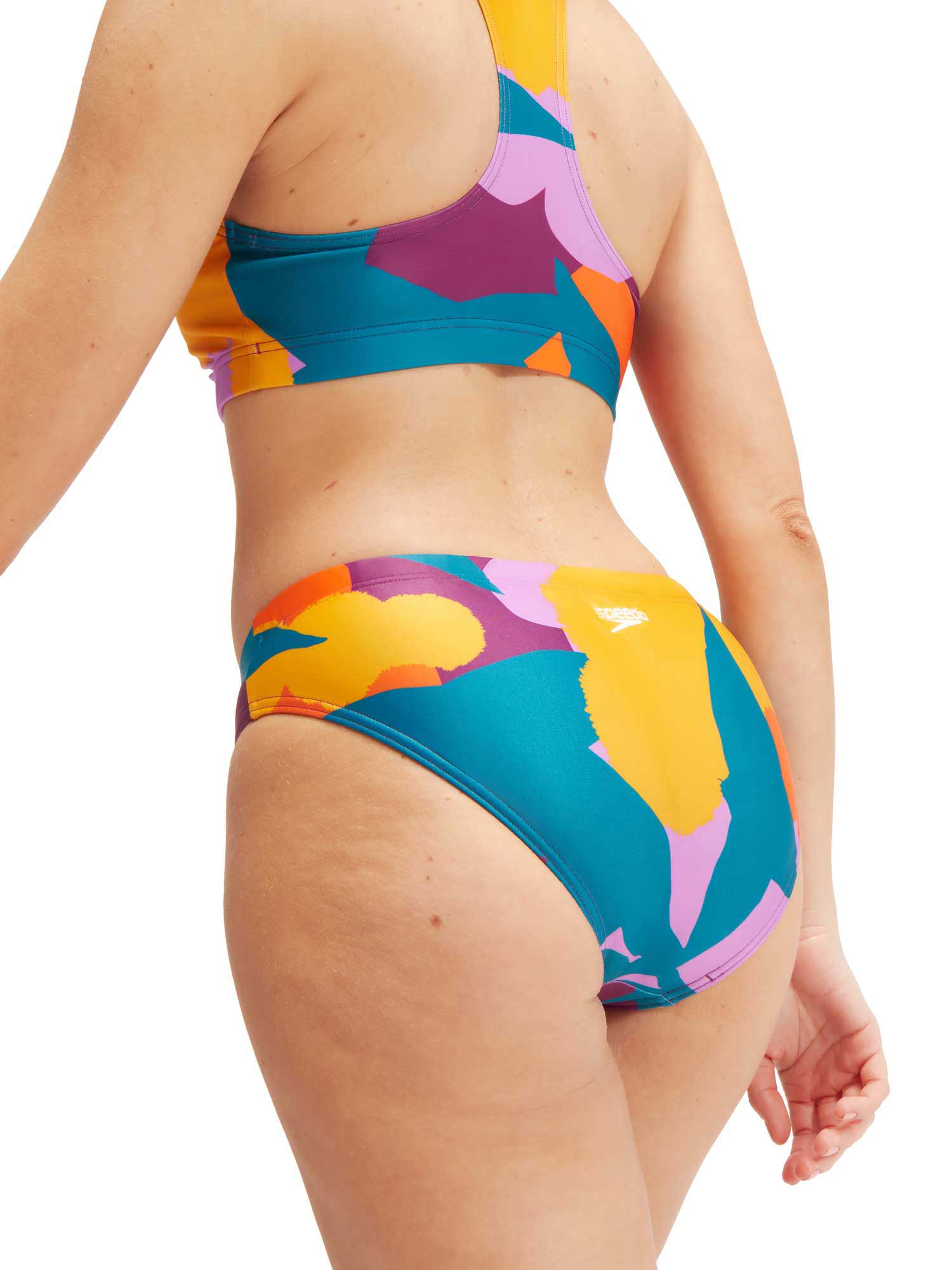 SPEEDO Бански 2 части WOMENS PRINTED LOGO VOLLEY