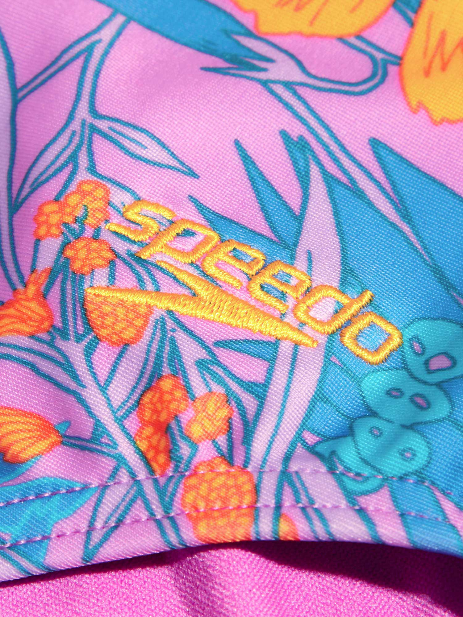 SPEEDO Цял бански WOMENS PRINTED DEEP U-BACK