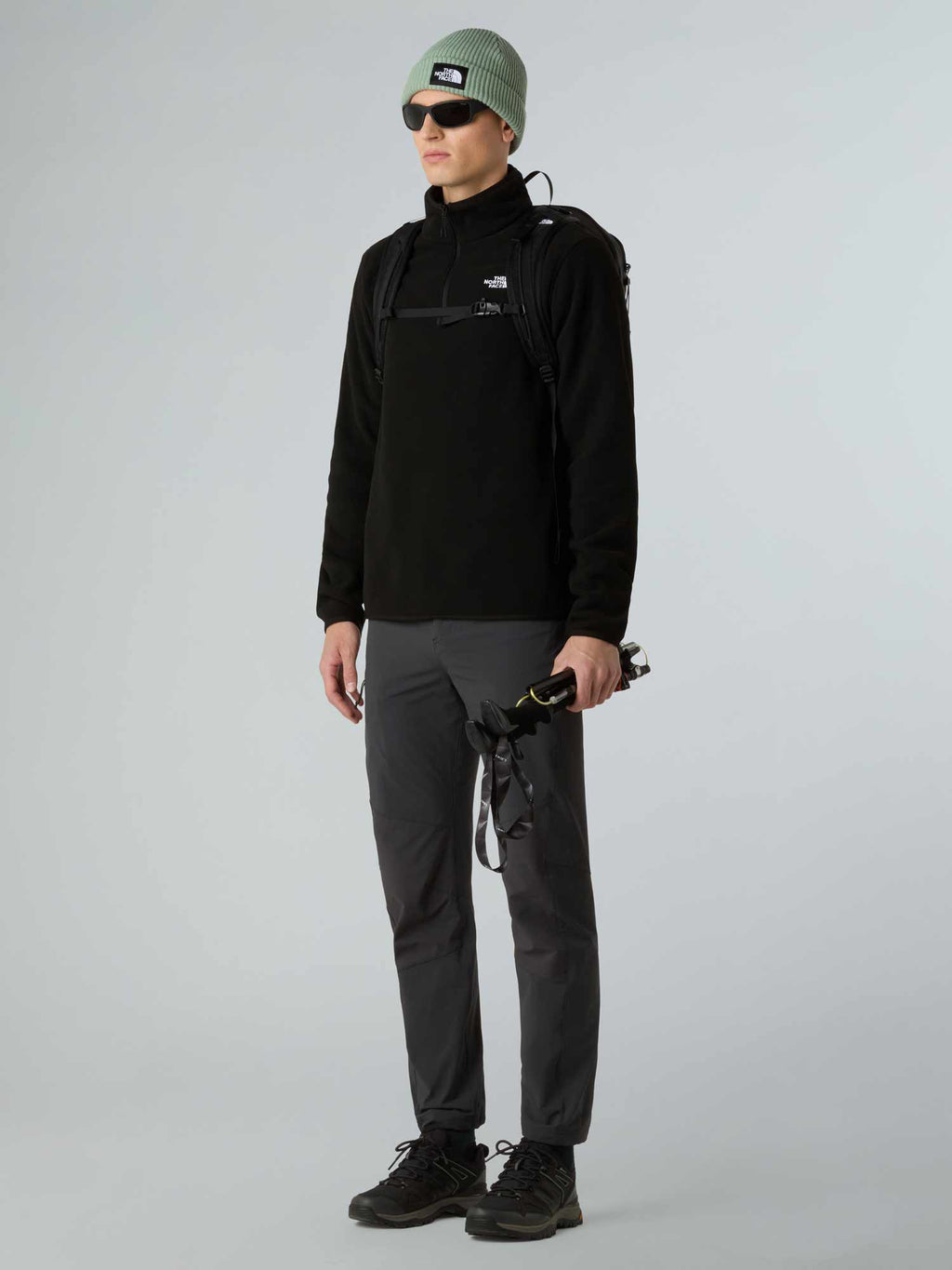 THE NORTH FACE Полар с 1/4 цип M GLACIER FLEECE 1/4 ZIP JACKET