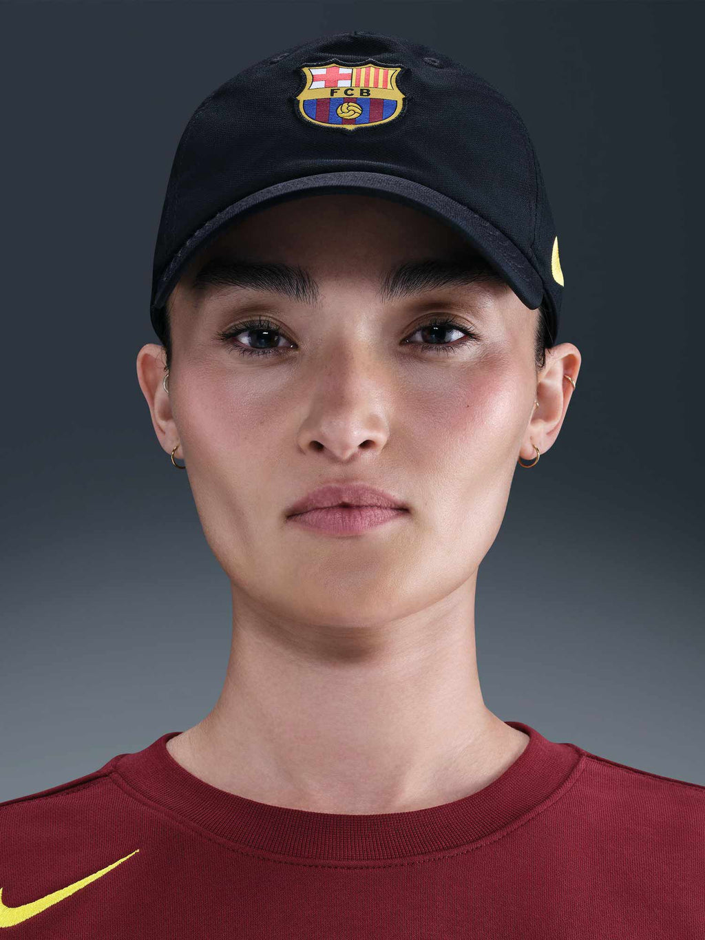 NIKE Шапка FCB U NK CLUB CAP US CB L