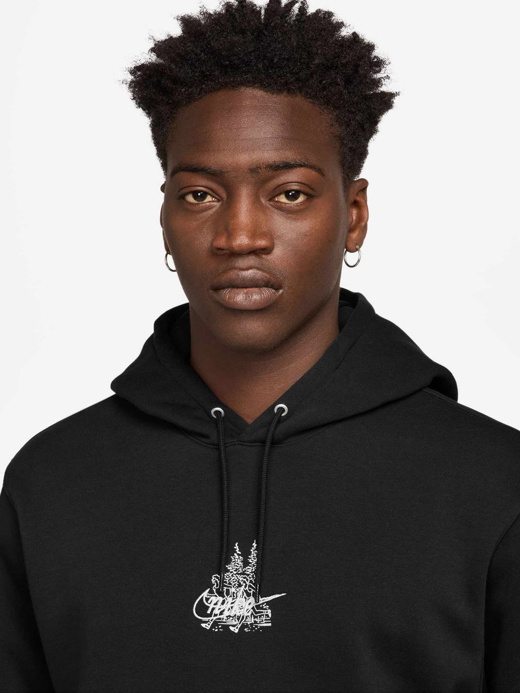 NIKE Суитшърт M NK CLUB BB HDY RUN REISSUE