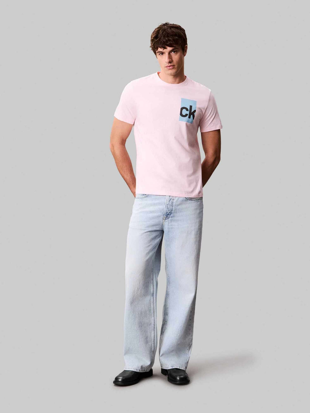 Calvin Klein Jeans Тениска SS 30s EU BH BOX GRAPHIC TEE