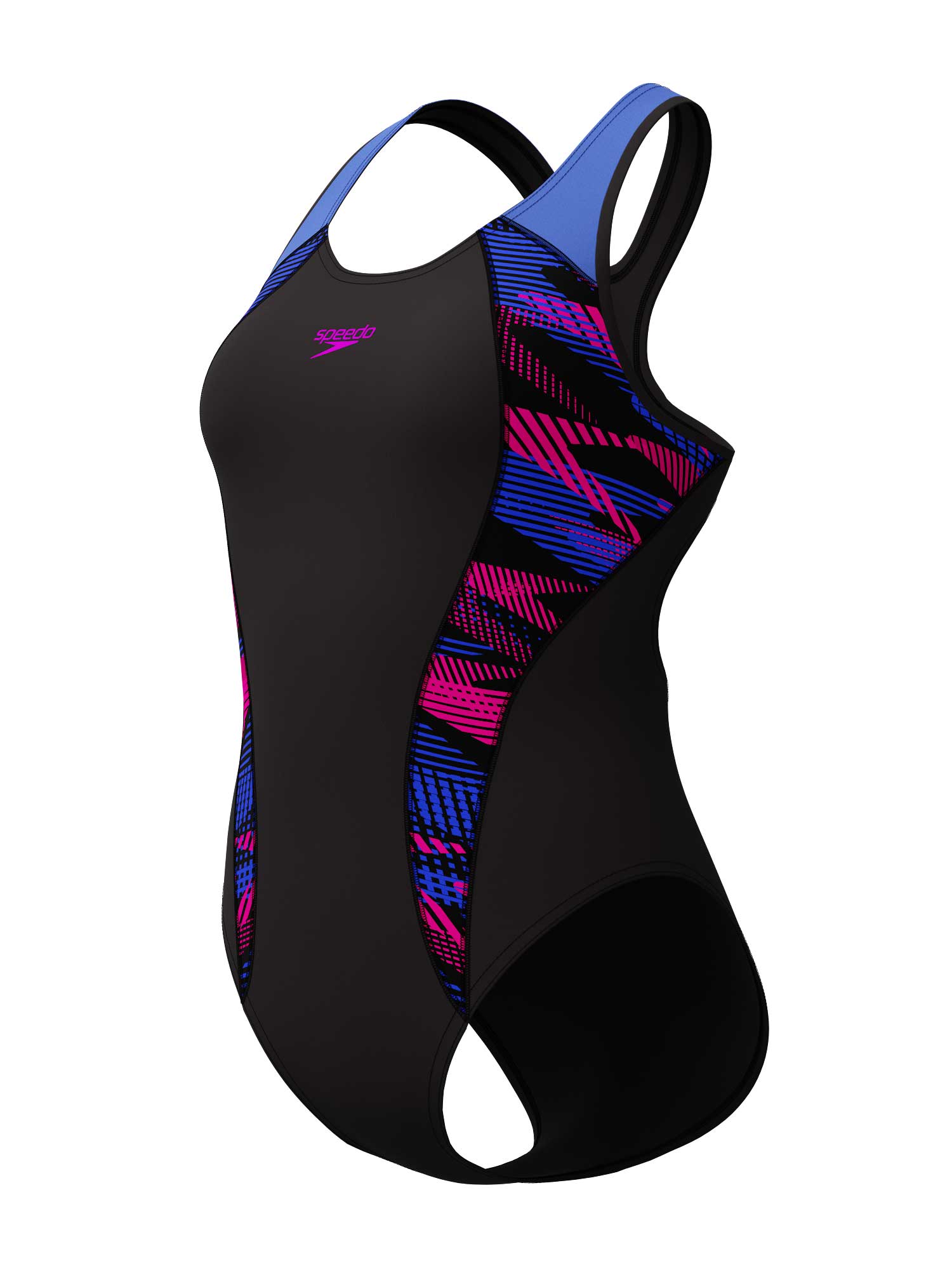 SPEEDO Цял бански WOMENS PLACEMENT LANEBACK