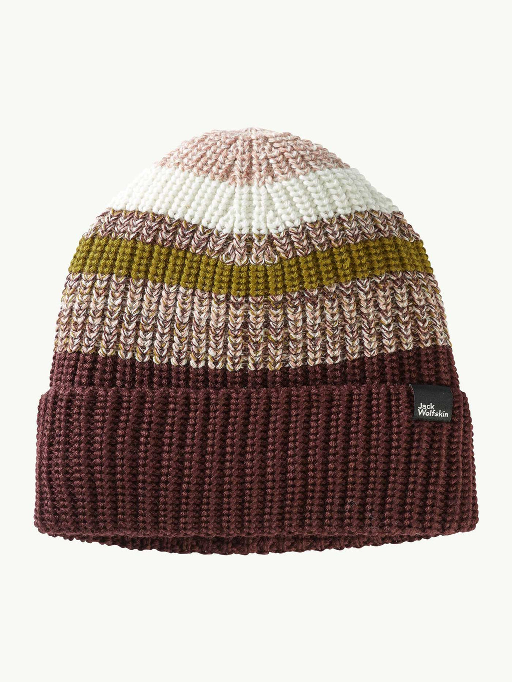 JACK WOLFSKIN Шапка STRIPY WOODS BEANIE