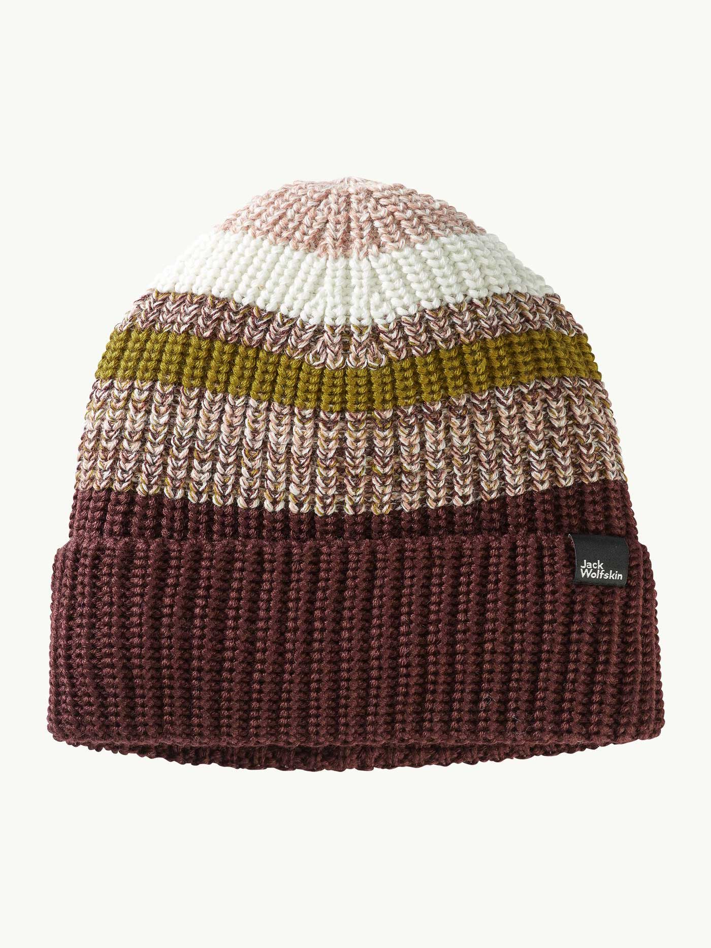 JACK WOLFSKIN Шапка STRIPY WOODS BEANIE