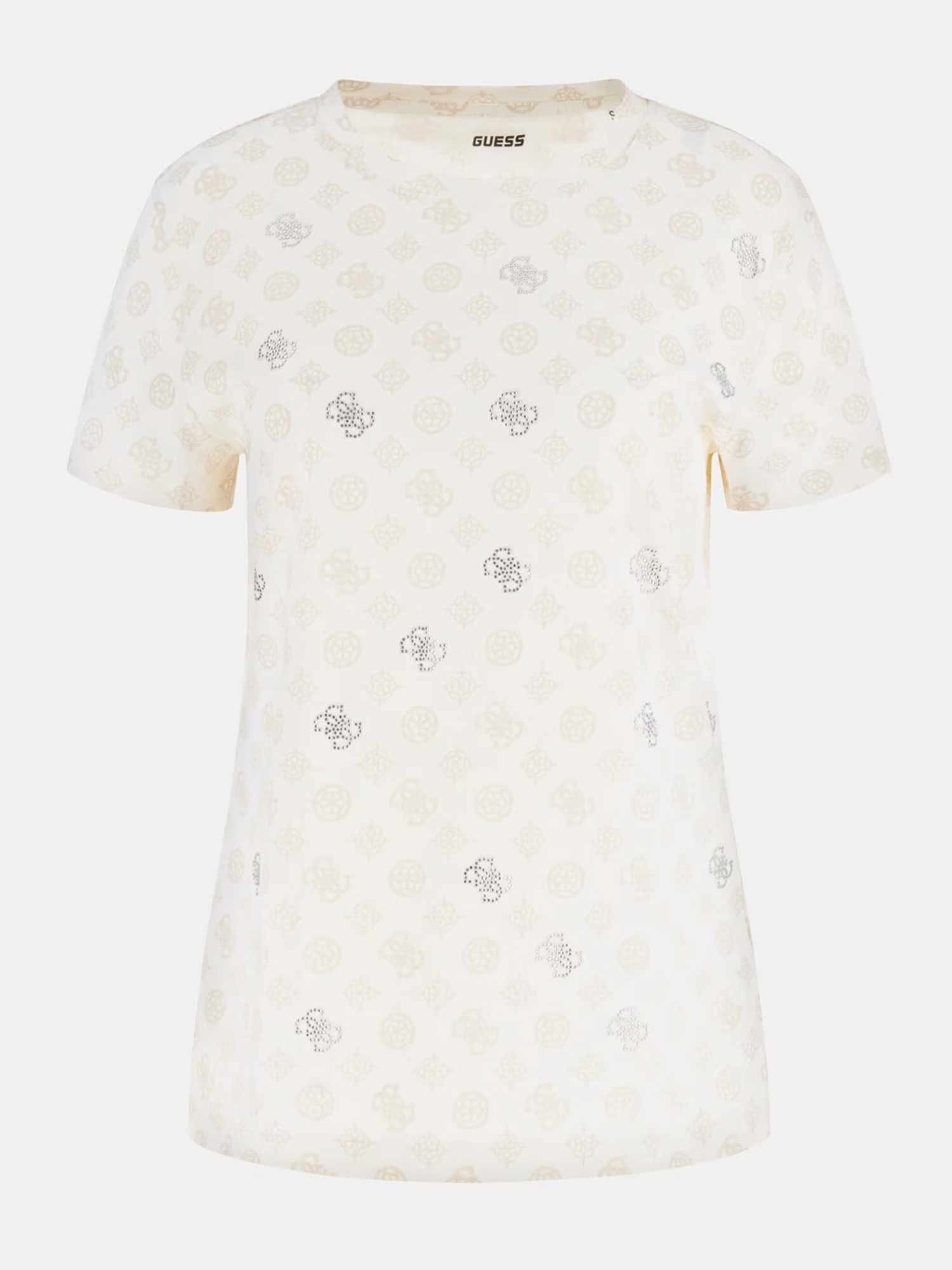 GUESS Тениска GLORIA PEONY SS T-SH
