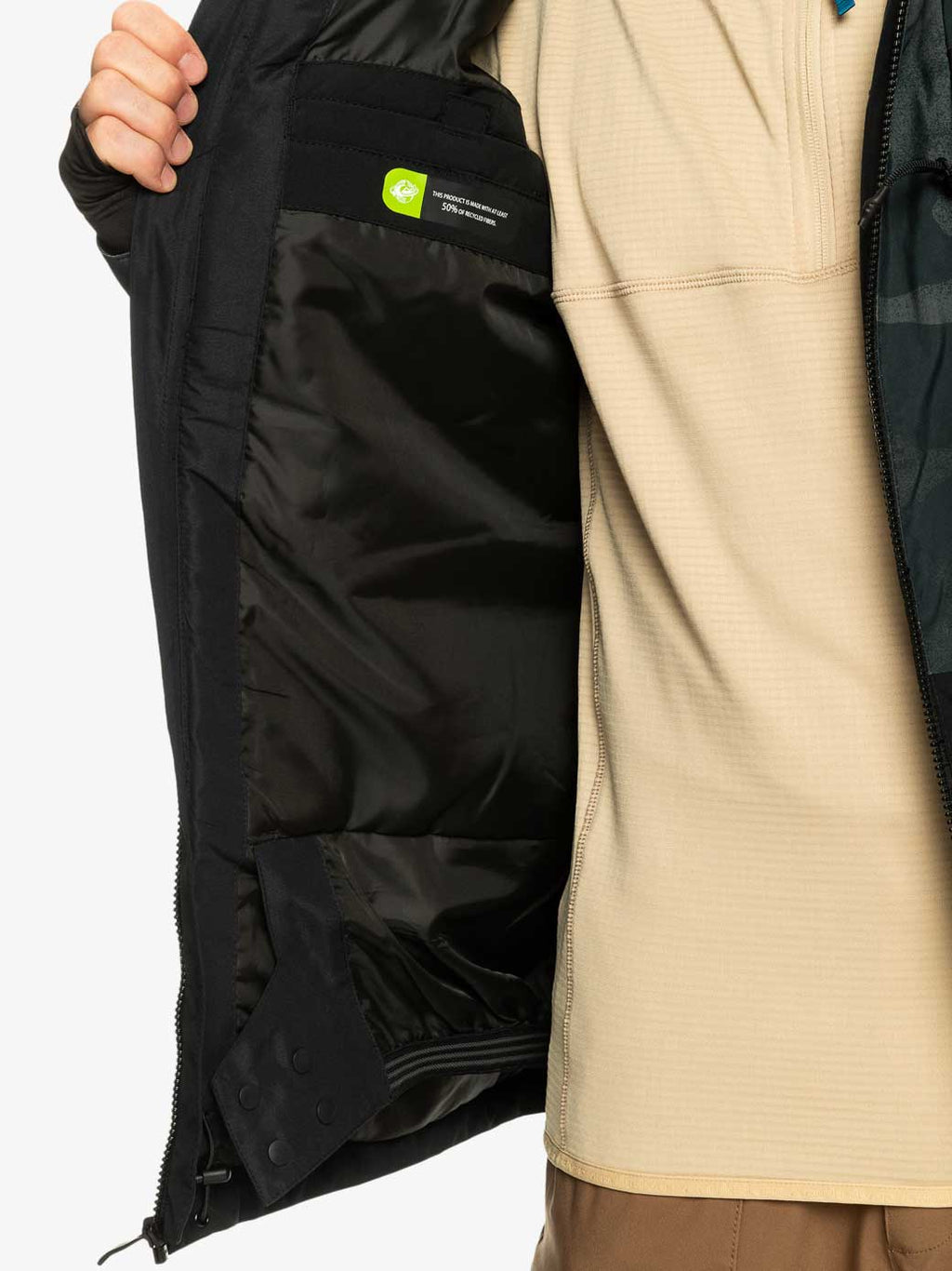 QUIKSILVER Сноуборд яке MISSION PRINTED BLOCK JK