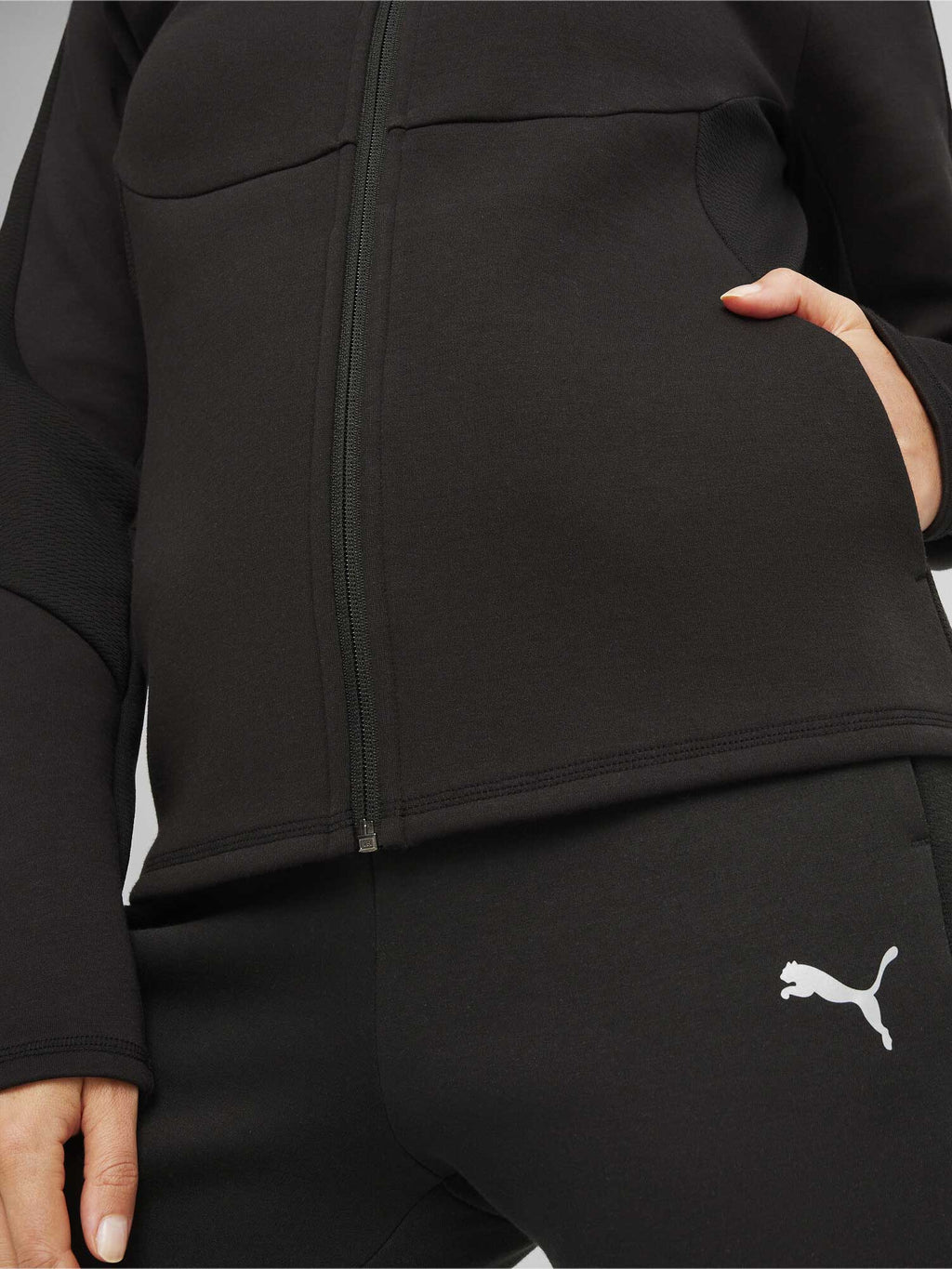 PUMA Суитшърт EVOSTRIPE FZ Hoodie