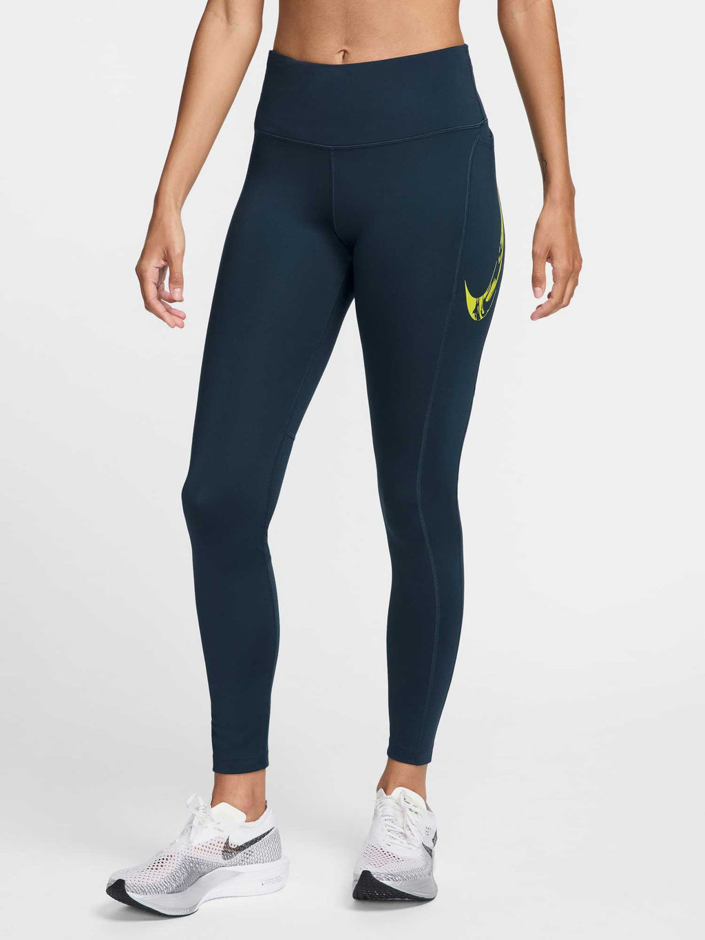 NIKE Клин W NK DF FAST MR 7/8 TIGHT SW